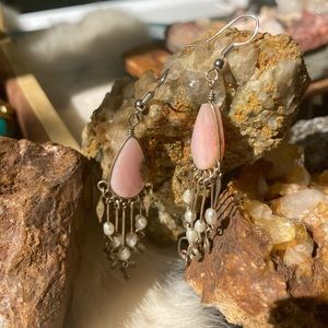 Agate and fresh water pearl earnings